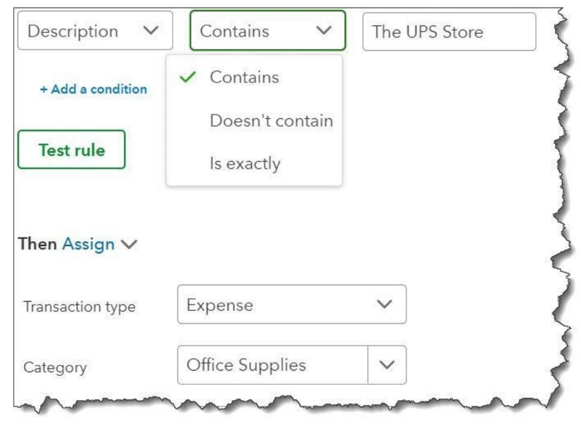 Automate Transaction Categorization Using QuickBooks Online’s Rules