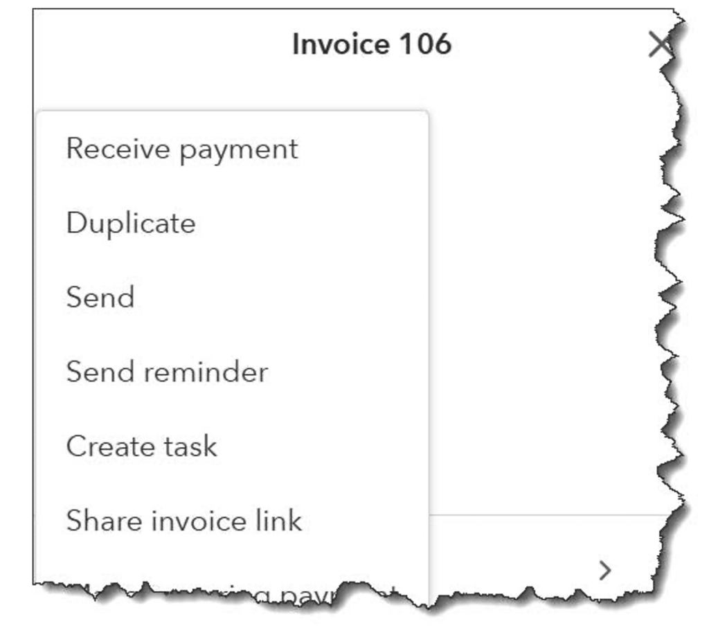 Invoice 106